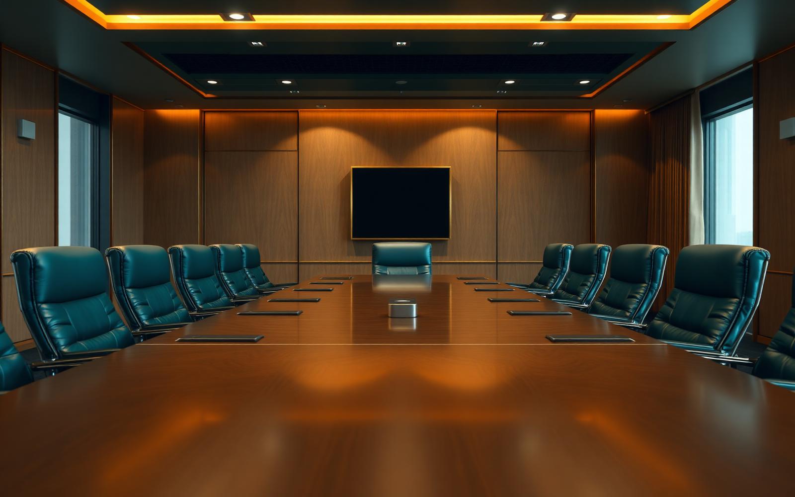 Sala de conselho executiva